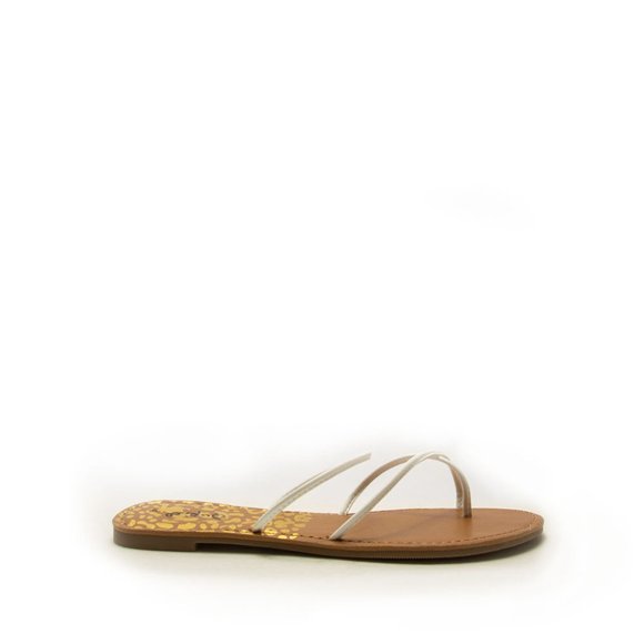 White Designer Sandals - Picture 3 of 4